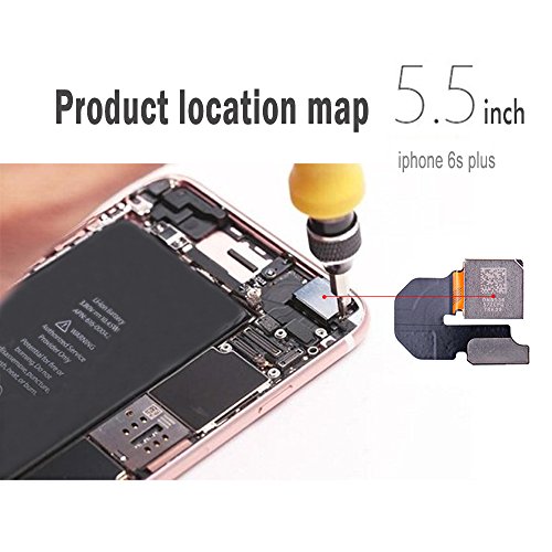 Johncase 12MP Autofocus Main Back Rear Camera Module Flex Cable Replacement Part Compatible iPhone 6s Plus 5.5" All Carriers - Thumbnail 6