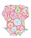 RuffleButts Baby/Toddler Girls Long Sleeve One Piece Swimsuit - Tropical Garden with UPF 50+ Sun Protection - 12-18m