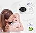 Electric Breast Pump Single Comfort Breastpump- 2 Mode Suction & Massage