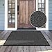 casa pura Carpet Entrance Mat, Gray (Mottled) 36