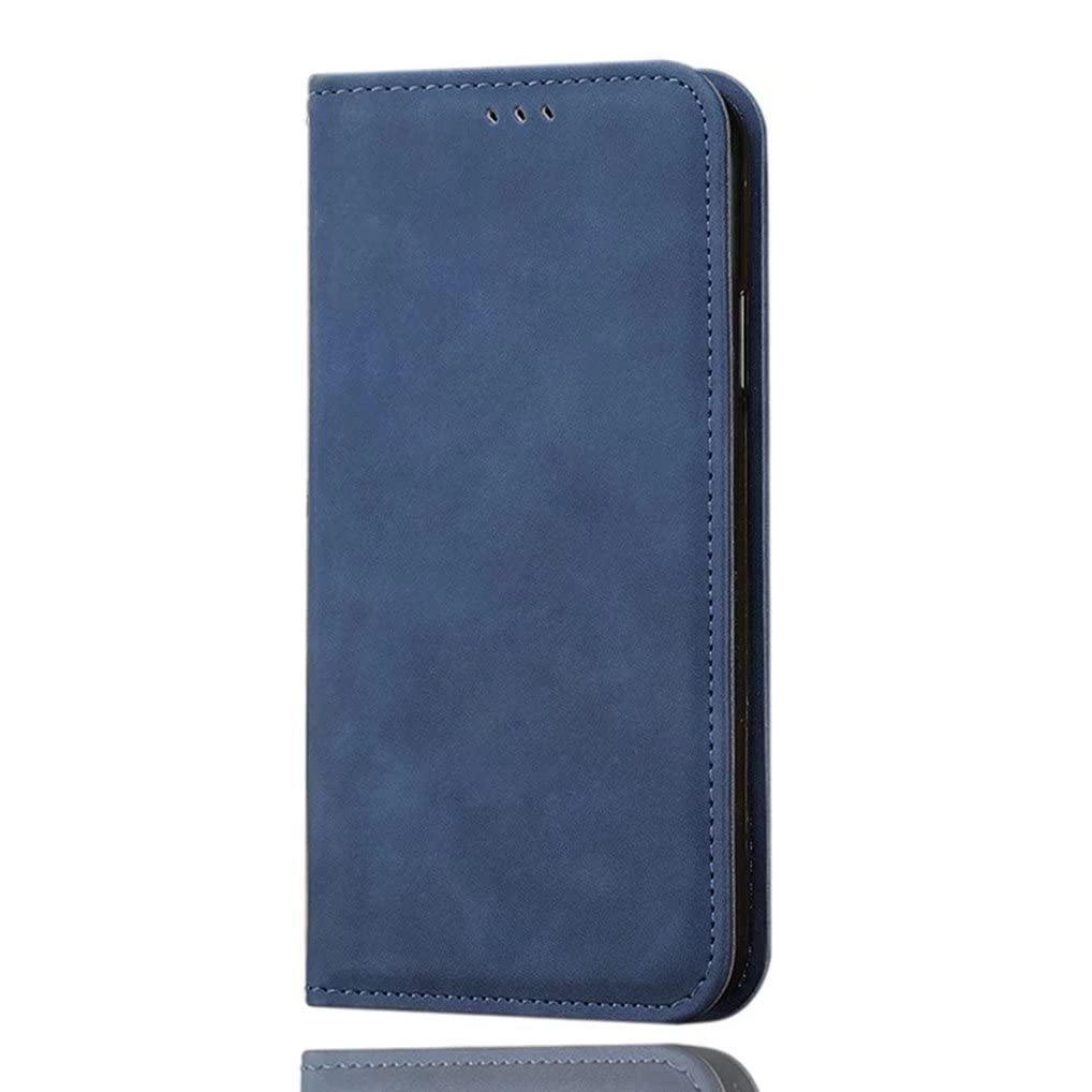 SEAHAI Case for OPPO Reno 10 5G / OPPO Reno 10 Pro 5G Leather PU Wallet Folio Stand Case, Ultra-thin Shockproof Cover Kickstand with Credit Card Slots TPU Shell Magnetic Close - Blue