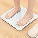 Scale,SNUUNG Body Fat Scale, High Quality Bluetooth Smart Digital, Bathroom Weight Scale,Work With IOS And Android APP, 400 Lbs (Creamy White)