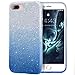 MILPROX Glitter Case Compatible for iPhone 8 Plus/7 Plus, Shiny Sparkle Bling, 3 Layer Hybrid Protective Soft Phone Case Compatible for iPhone 7 Plus/8 Plus