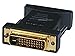 Monoprice M1-D (P&D) Male to DVI-D Dual Link Female Adapter,Gold Plated (102675)