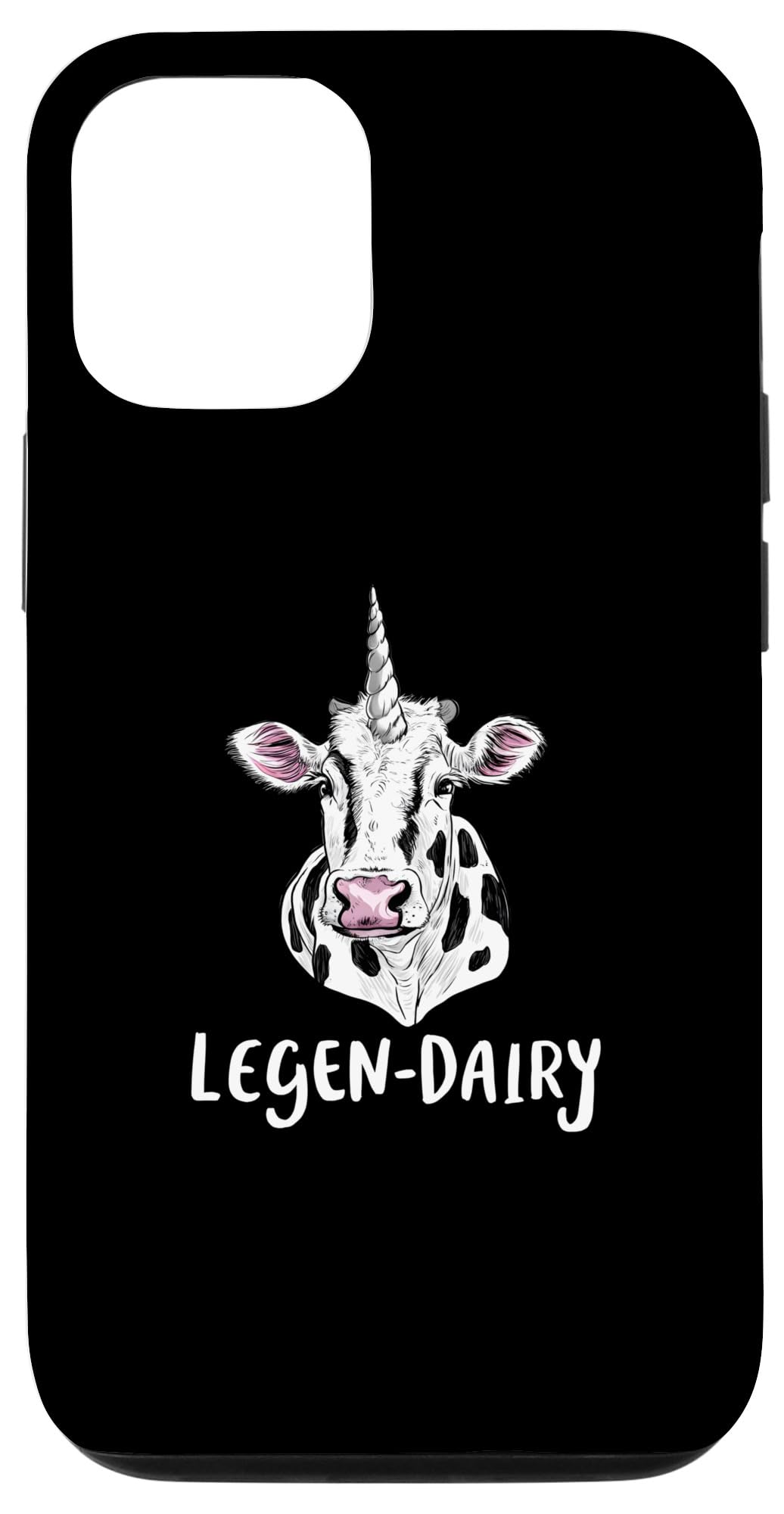 iPhone 15 Legen Dairy Funny Cow Pun Design Case