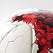 adidas Performance Confederations Cup Official Match Soccer Ball, White/Red/Power Red/Clear Grey, Size 5