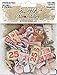 Tim Holtz - Advantus Ephemera Pack IDEA-O, Snippets Tiny Die-Cuts/Christmas