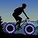 POLIYU Bike Wheel Lights Waterproof Bicycle Wheel Lights Outdoor Bike Lights Led Bike Wheel Lights 2 Pack Bike Accessories Batteries Included Bike Tire Valve Steam Lights
