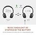 Active Noise Cancelling Bluetooth Headphones New Bee 70H Playtime ANC Wireless Headphones w/Mic Siri Voice Control Hi-Fi Stero Deep Bass for Travel Work TV Phone (Black)