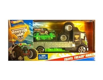 monster jam travel treads hauler