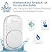 ZOEVIEW Wireless Doorbell Waterproof Door Chime Kit, 1000 Feet Operating Range with 1 Push Button and 2 Plug-in Receivers, 38 Chimes, Battery Operated, 3 Level Volume and Led Indicator