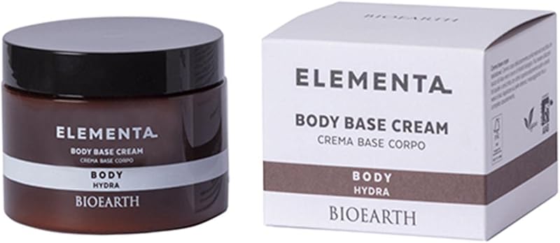 Bioearth Elementa Body Cream 250ML Organic Shea Butter Aloe Vera