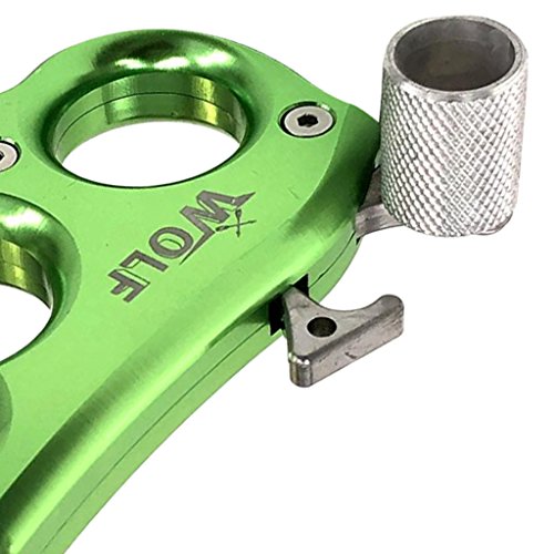 image for Unknown MagiDeal Aluminum Alloy Compact 3 Finger Archery Compound Bow 