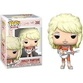 Funko Pop Dolly Parton + Protector: Pop! Rocks Vinyl Figure (Gift Set Bundled with ToyBop Box Protector Collector Case) (Dolly Sparkling #268)