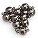 ILOVEDIY 10 Sets Gun Black Round Strong Magnetic Bracelet Necklace Clasps 8mm