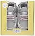 Robeez Girls' Hadley High Top Sneaker, Grey, 12-18 Months M US Infant