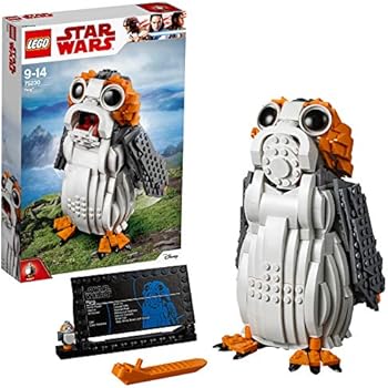 LEGO Star Wars PORG Building Set, Ahch-to Sea-Dwelling Bird Figure, Collectible Model
