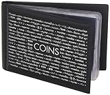 LEUCHTTURM1917 Coin Wallet Route with 8 Coin Sheets Each for 6 Coins, Blue by 