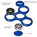 Babylian Fidget Spinner,Ultra Durable Stainless Steel Bearing, Focus Anxiety Stress Relief Boredom Killing Time Toys, High Speed Over 3 Minutes Spins. (Blue)