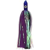 Anu Limen Octopus Skirts Fishing Lure,9Inch Soft Squid Skirt Bait with Acrylic Head and 3D Eyes for Saltwater Trolling, Offshore Casting