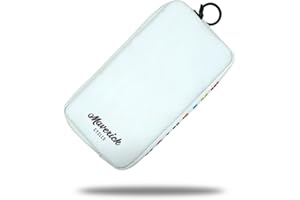 Maverick Cycles Bike Wallet Essentials Travel Case for Mountain Road Bike Cycling Phone Pouch Card Case (White)