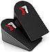 LiftKits Men's 1.25 inch Shoe Lift Inserts, Black/Red, Medium/6-12 M US,