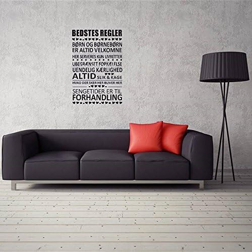dsgghty Wall Stickers Quote Danmark Citater Denmark Home Decoration For Living Room Sitting Room For Living Room Bedroom