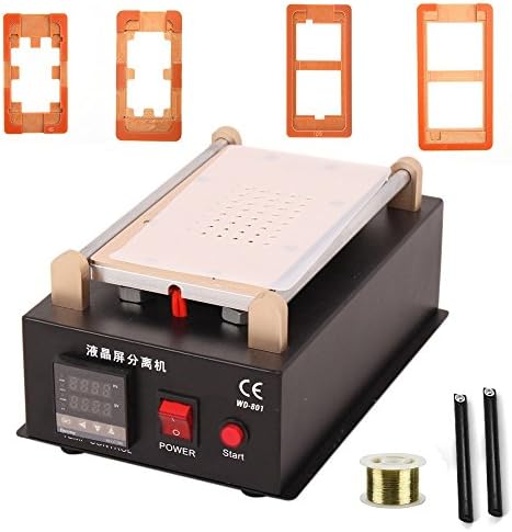LCD Separator Machine 110V US Plug Build-in Vacuum Pump Touch Screen Repair Machine with Mould 4 5 6