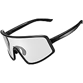 ROCKBROS Photochromic Cycling Glasses for Men Women Sports Glasses UV Protection