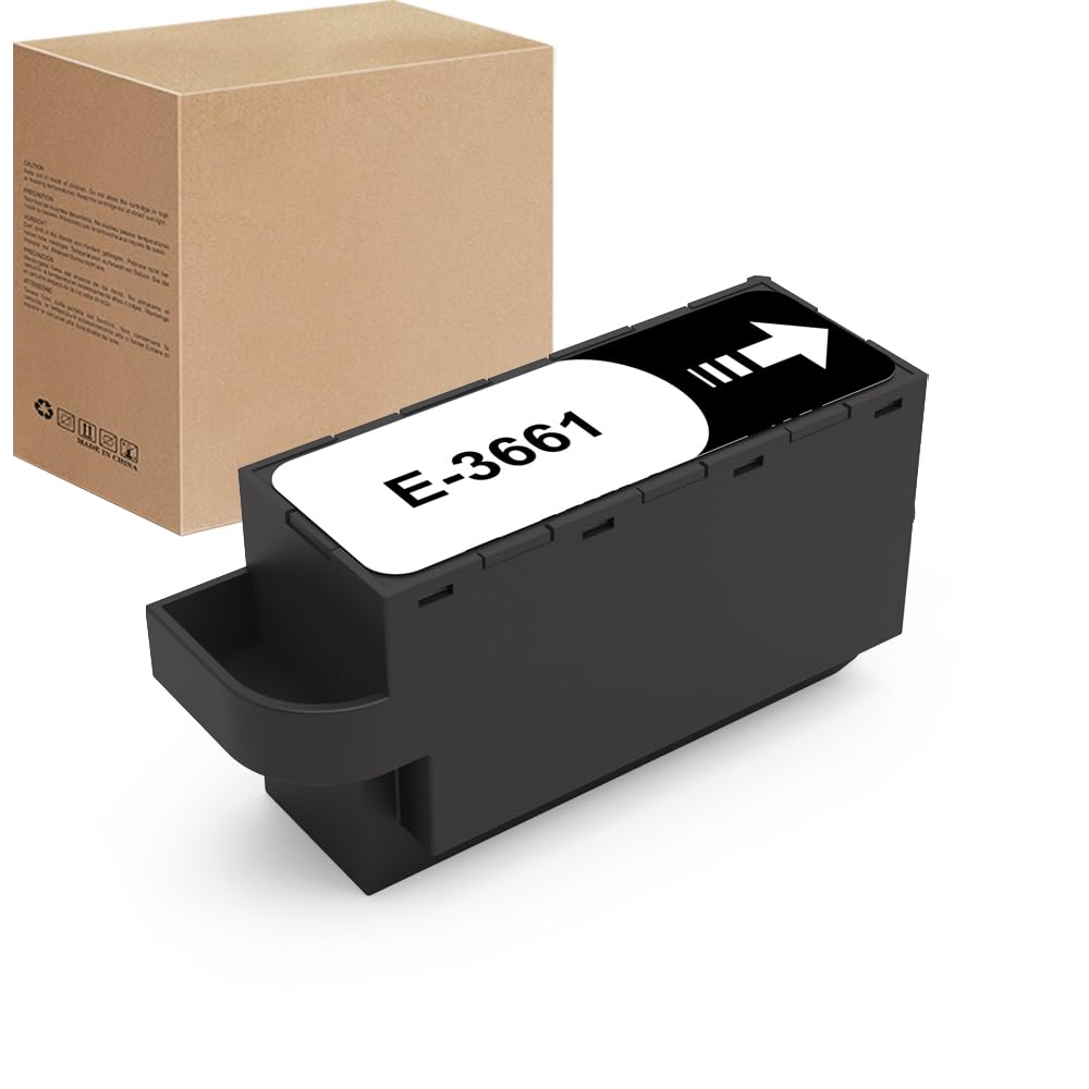 Aomya T3661 T366100 Ink Maintenance Box Compatible with Expression Premium XP-6000,XP-6100,XP-8500,XP-8505,XP-8600,XP-15000,XP-970 Printers T-3661 Remanufactured Ink Maintenance Box (T3661)