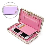 Phone Wallet Case,Charminer Multi-purpose Long Style Leather Clutch Handbag Diamond heels purse Cellphone Case for iPhone 7/7Plus/6s/ 6s Plus /6 /6Plus/5/5C Galaxy s6/S6 edge