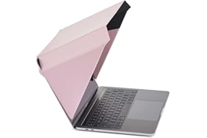 PHILBERT DANISH DESIGN Philbert Design - 4 in 1 Laptop Screen Shade Slim Hood : Sun Shade | Privacy | Heat Protection | Contrast Enhancement. 12”/13”/14” Laptops - Universal. Lightweight, Simple. Patent D790551 - Pink