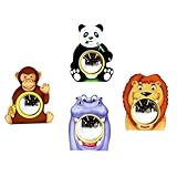 Anatex Animal Friends Wall Mirrors (Set of 4)