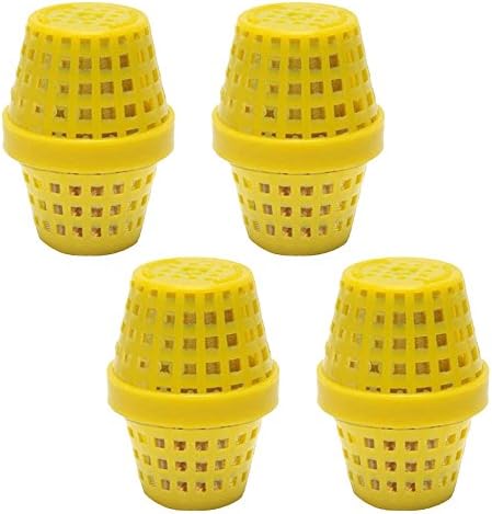 4 Pack PoolRX Yellow Spa Unit/Algaecide for 100-400 Gallon Spas 101057