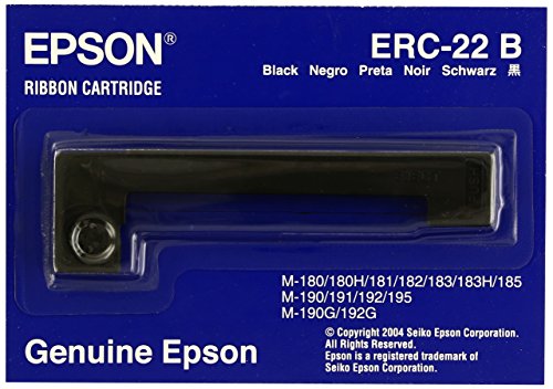 Epson BLACK RIBBON CASSETTE FOR 180/ ( ERC-22B )