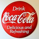 Coke Button Sign