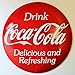 Coke Button Sign