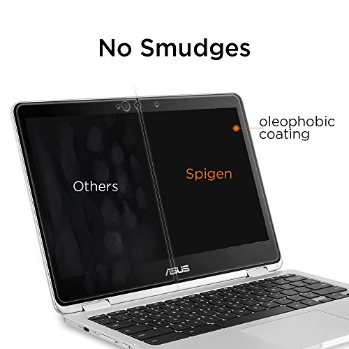 5 Spigen+Tempered+Protector+Designed+Chromebook