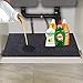Under The Sink Mat,Kitchen Tray Drip,Cabinet,Absorbent Felt Layer Material,Backing Waterproof(36inches x 24inches) Charcoal
