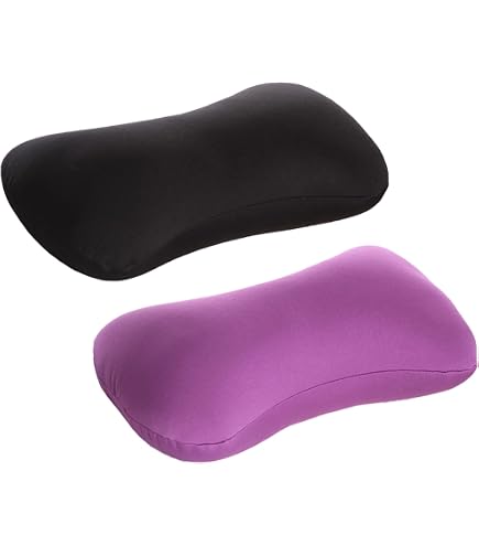 Cloudz Microbead Travel Neck Pillow - Black