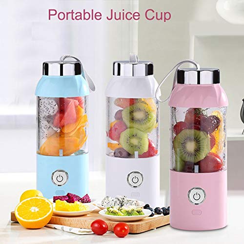 Portable-Multifunction-Electric-Juicer-Blender-Cup-550ml-USB-Rechargeable-Fruit-Mixer-Extractor-Milkshake-Juice-Maker-Machine-Color-Blue