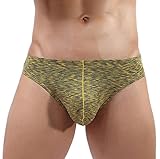 ECHOINE Men's Modal Low Rise Bikini Briefs