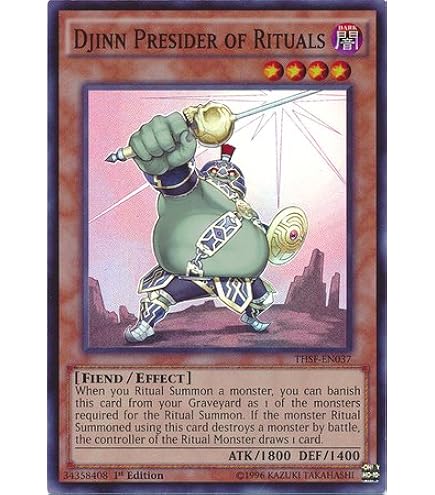 Yu-Gi-Oh! Djinn Demolisher Of Rituals Super Rare Card (AP07-EN006) – Astral Pack Booster Seven, Unlimited Edition