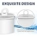 AQUA CREST Coffee Water Filter, Replacement for Braun® KWF2, 3105, 3107, 3112, 3116, KF600/580/510, KF190/180, KF157/150/145, KFT16, Braun® Coffee Maker Filter Replacement, TÜV SÜD Certified (2 Pack)