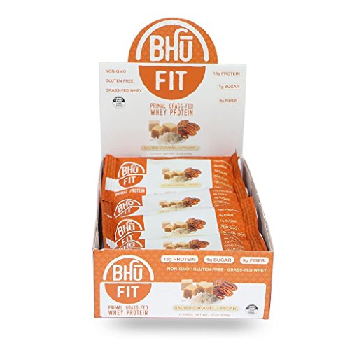 Salted Caramel Pecan Protein Bar