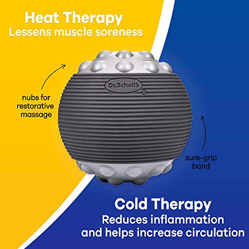 Dr. Scholl's PLANTAR FASCIITIS Massage Ball, Hot & Cold Therapy