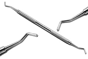 MEDSPO Professional Dental Probes Composite Filling Plugger | William Who | Explorer Root Pulp Canal Spreader Scaler | Ball Burnishers Tartar Remover | Instruments (FILLING 718)