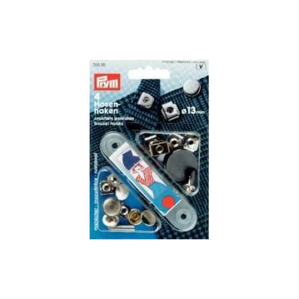 Hosenhaken/ST with Ridge Schließplatte silberf. 13 M