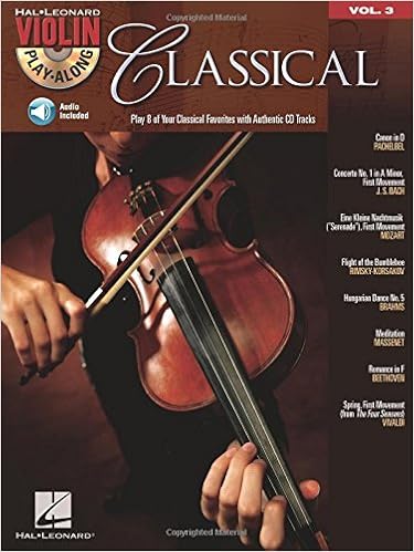 Amazon Com Classical Violin Play Along Volume 3 Hal Leonard Violin Play Along 9781423413790 Hal Leonard Corp Books