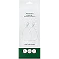 SONGMICS Trash Bags for 12-14.5 Gallon Trash Cans, 40 Count Drawstring Garbage Bags, Liner Code 055A,1 Roll,White UKRB055A01